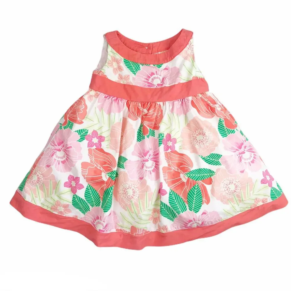 Gymboree Sleeveless Floral Fairy Blossom Dress Size 12-18 Months